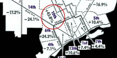 Detroit õu kaart